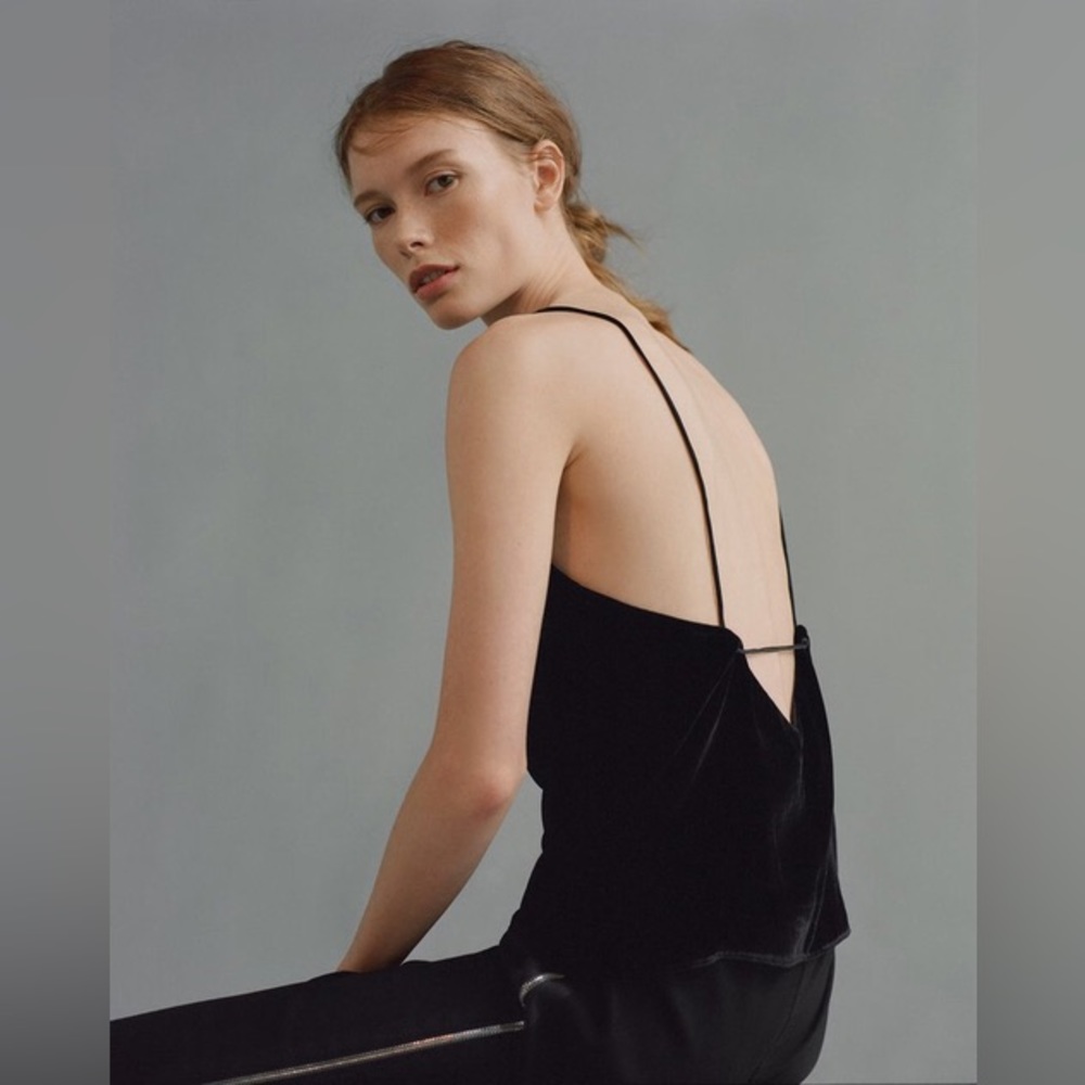 Rag & Bone Parker Camisole - Black Velvet